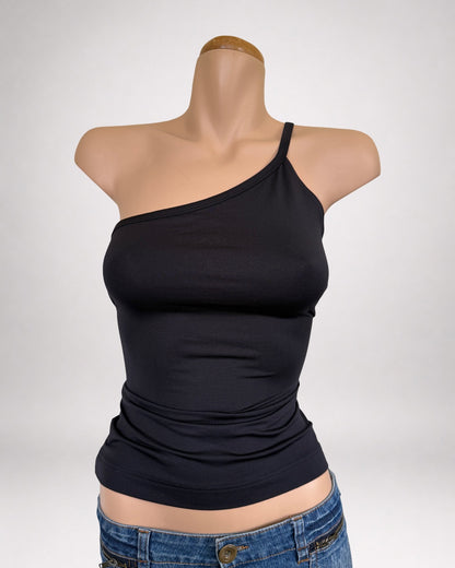 00's One shoulder strap cami • Size M/L