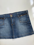 Load image into Gallery viewer, 00's Lolita denim mini • Size 8
