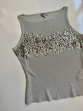 Load image into Gallery viewer, 00's Perlina glitter sequin tank • Size L
