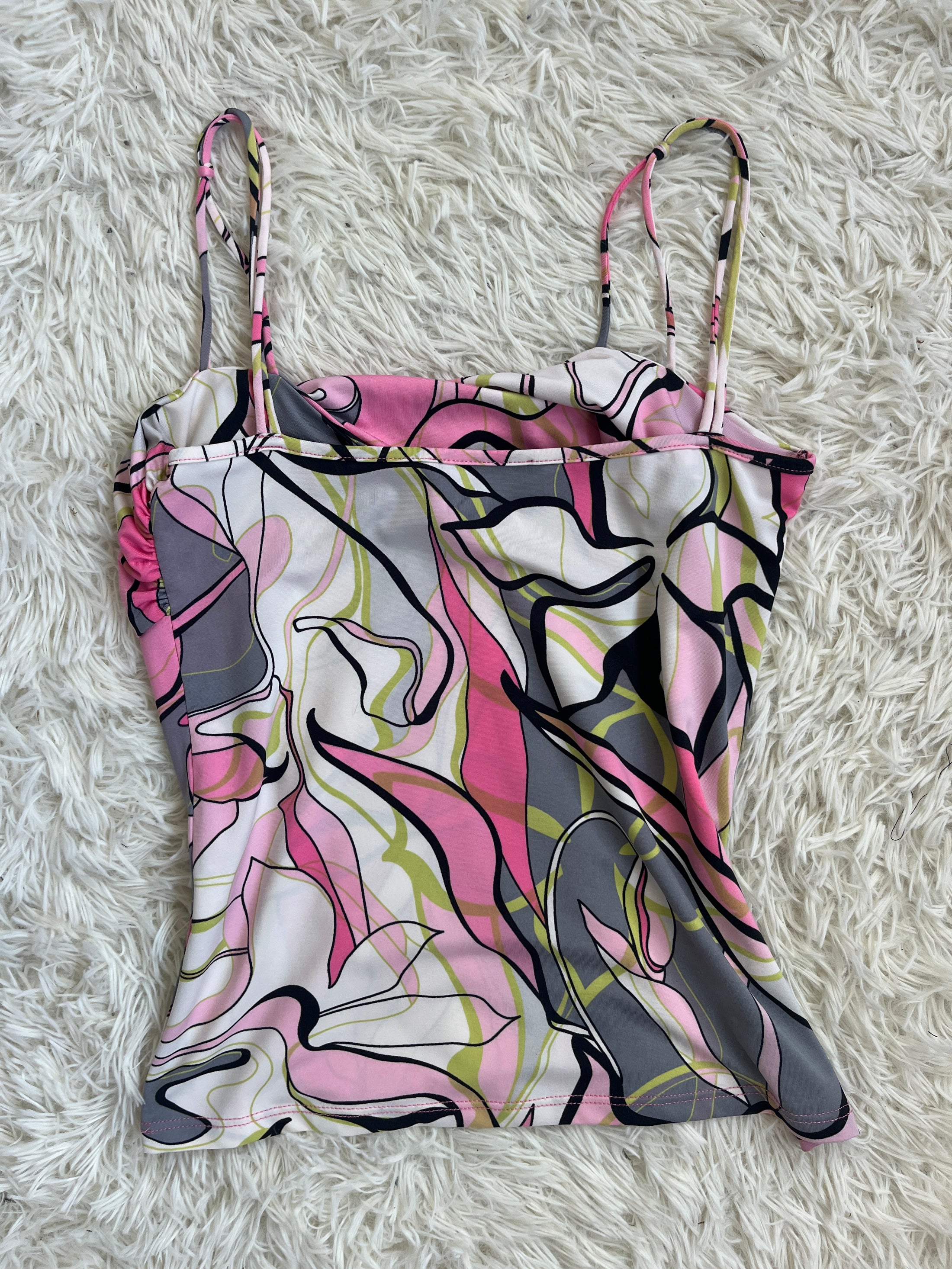 00's Polo Garage pattern cami