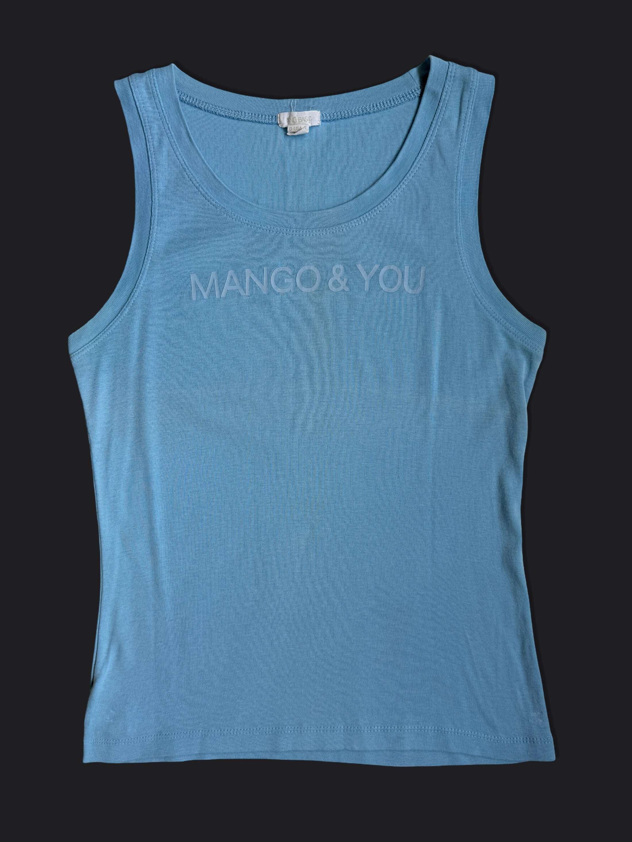 00's Mango cotton tank • Size S/M