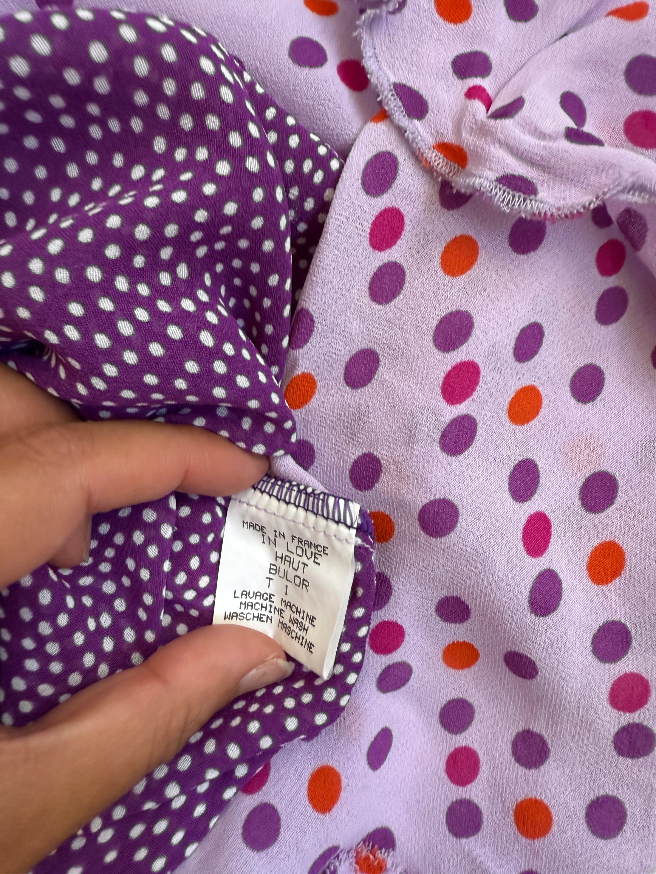 French 90's/00's 2-piece set • Size XS