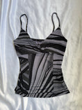 Load image into Gallery viewer, 00's Journey slinky pattern cami
