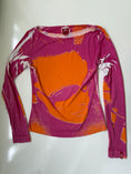 Load image into Gallery viewer, 00's Miss Sixty graphic print long sleeve • Size S/M
