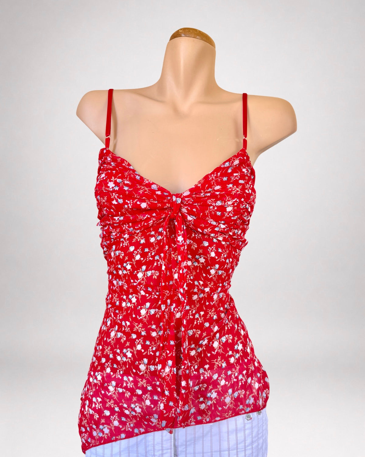 00's Floral sheer cami • Size S/M