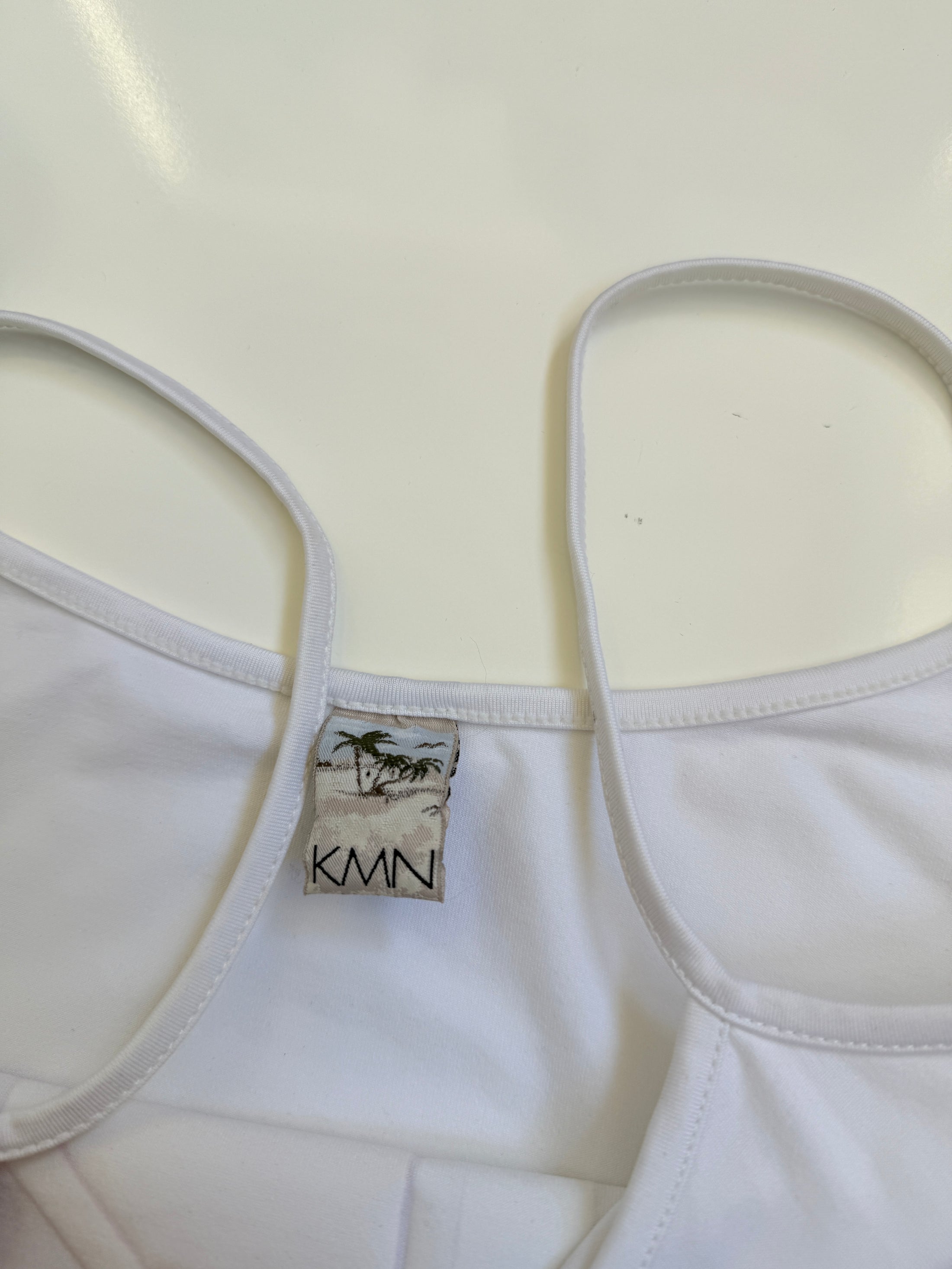 00's Khamsin racer print cami • Size S/M