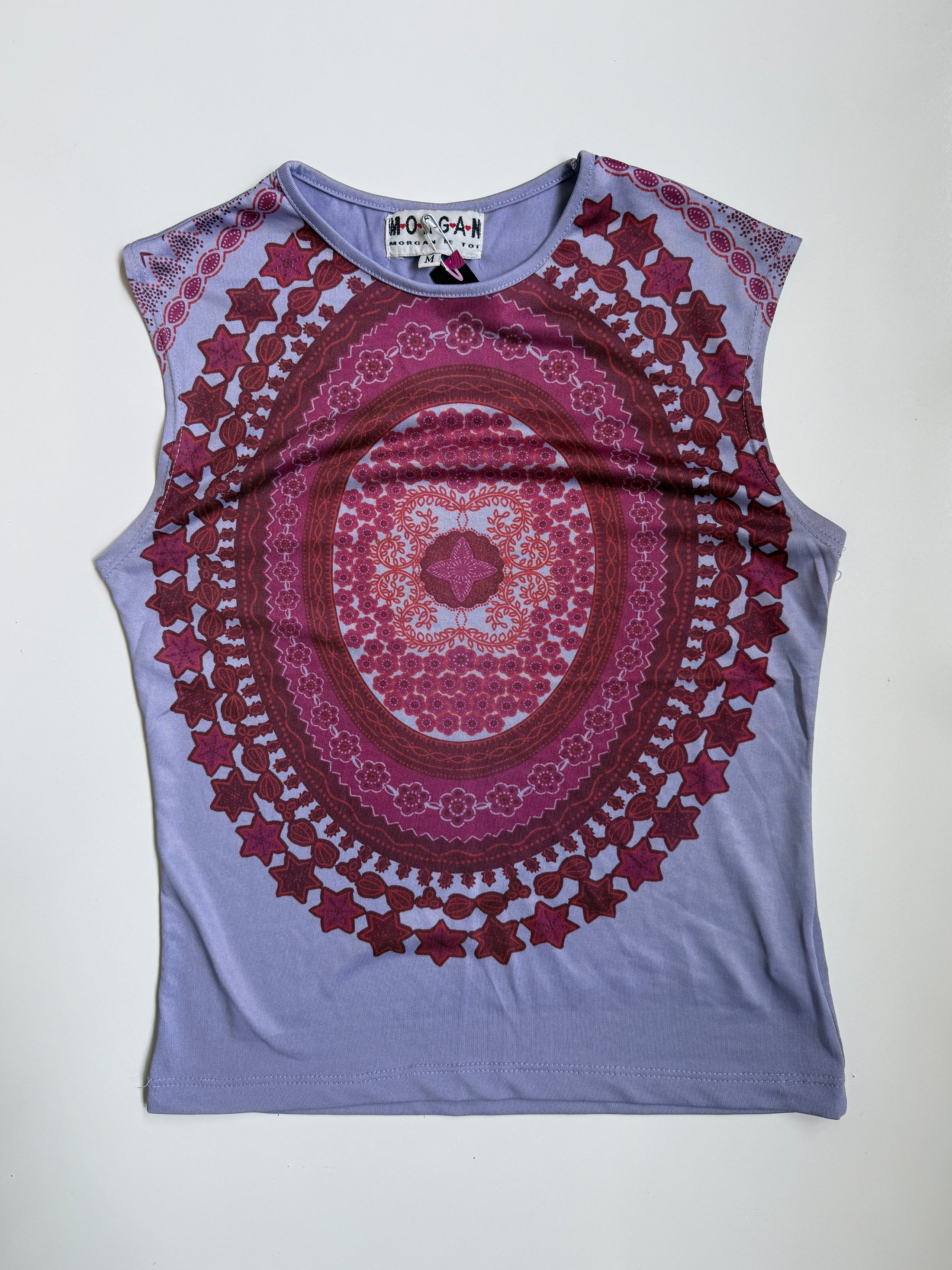 00's Morgan lilac tank top M