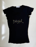Load image into Gallery viewer, 00's Blugirl by Blumarine diamante baby tee • Size XS
