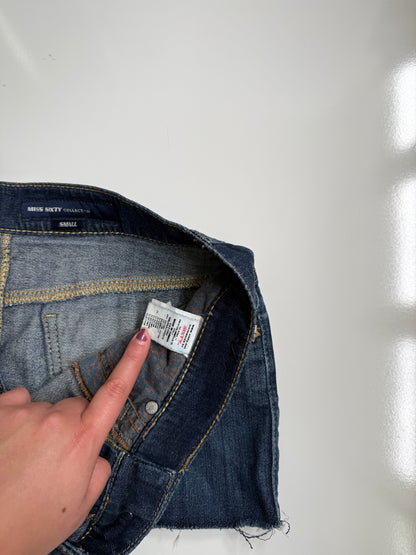 00's Miss Sixty denim micro mini • Size S