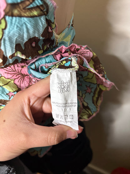 00's Kikiriki sheer print cami • Size S