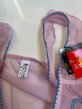 Load image into Gallery viewer, Deadstock 00's mesh cami w diamante heart • Size M
