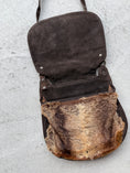 Load image into Gallery viewer, 00's Dolce & Gabbana Genuine suede x Rabbit fur crossbody
