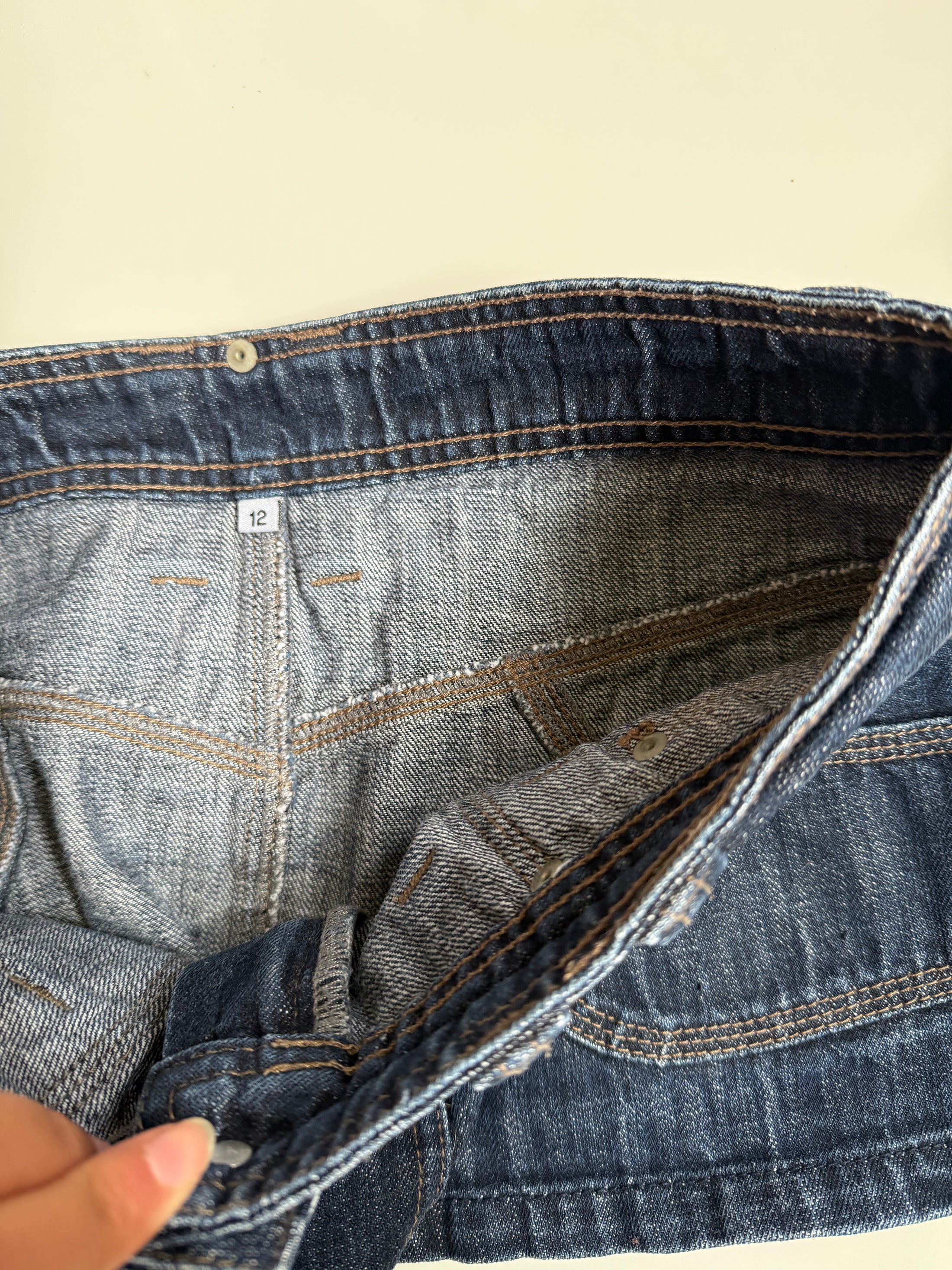 00's Cargo micro mini • Size 8