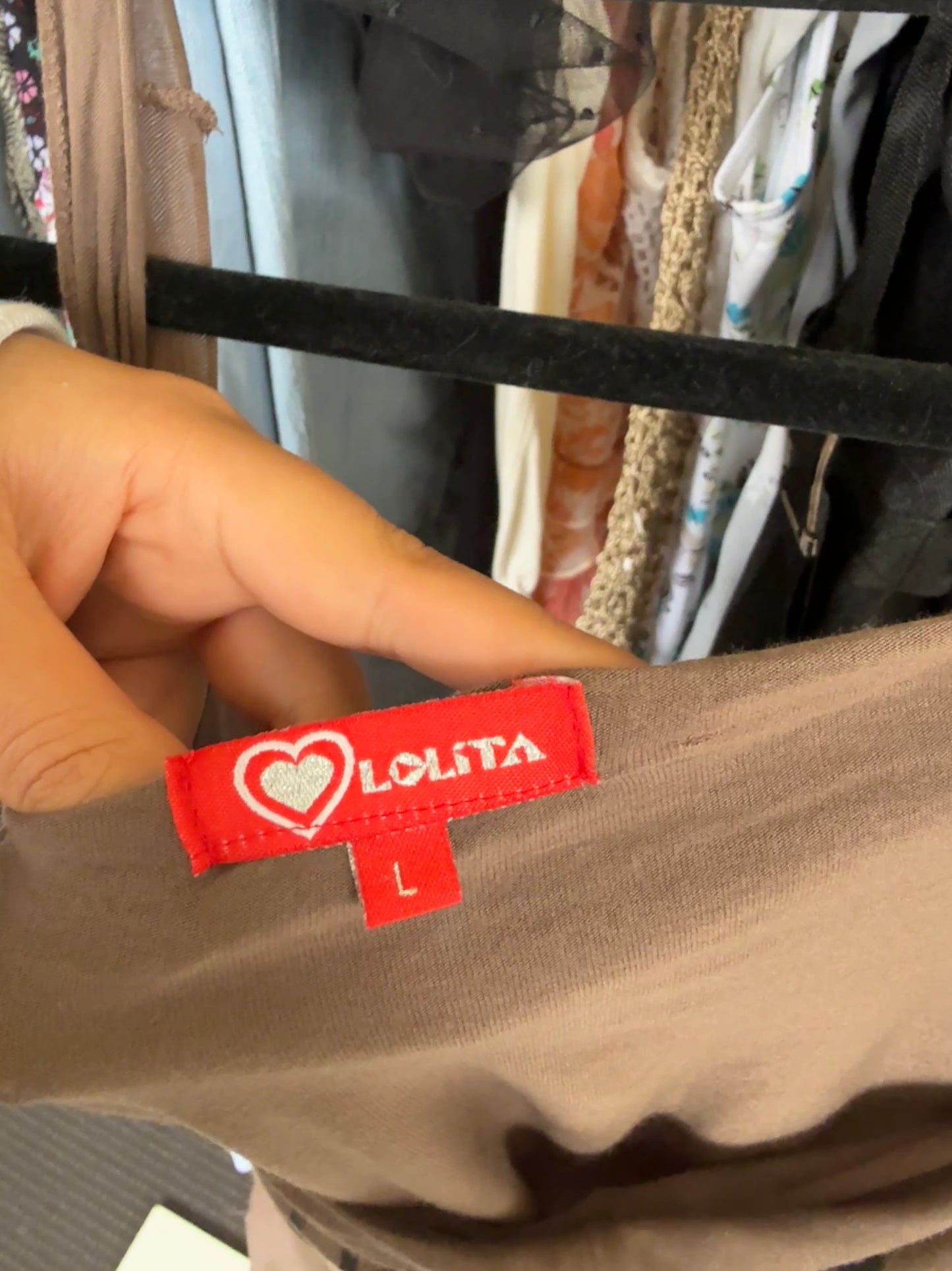 00's Lolita "there's no getting past this defence" tank • Size L