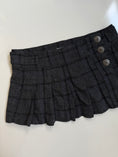 Load image into Gallery viewer, 00's Zara wool blend plaid micro mini • Size 12
