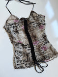 Load image into Gallery viewer, Italian 00's Rinascimento mesh halter • Size S
