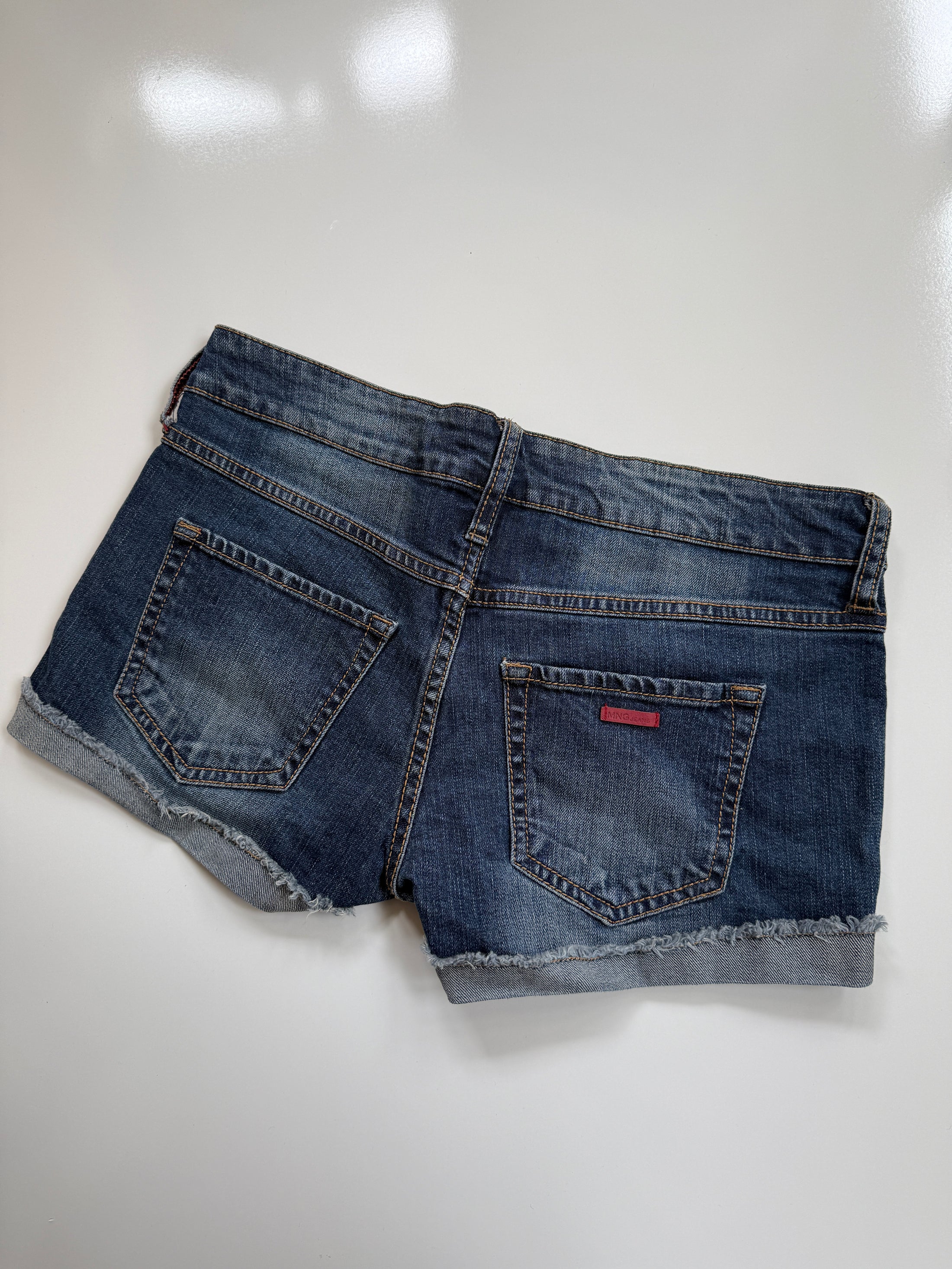 00's MNG denim micro shorts • Size 6