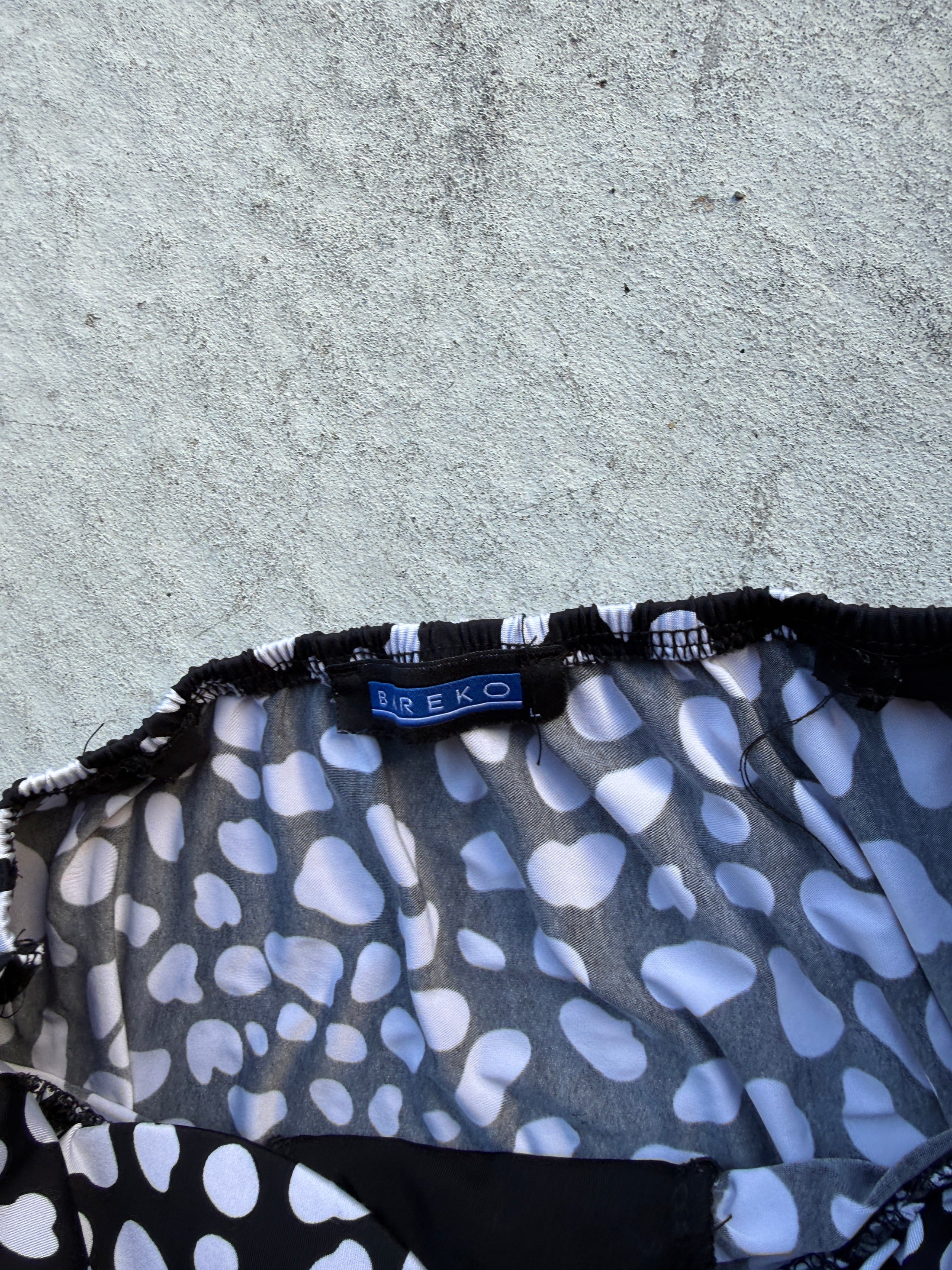 00’s Ruched slinky mini dress • Size M/L