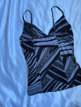 Load image into Gallery viewer, 00's Journey slinky pattern cami
