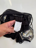 Load image into Gallery viewer, 00's Xanaka mesh sequin cross back cami • Size M
