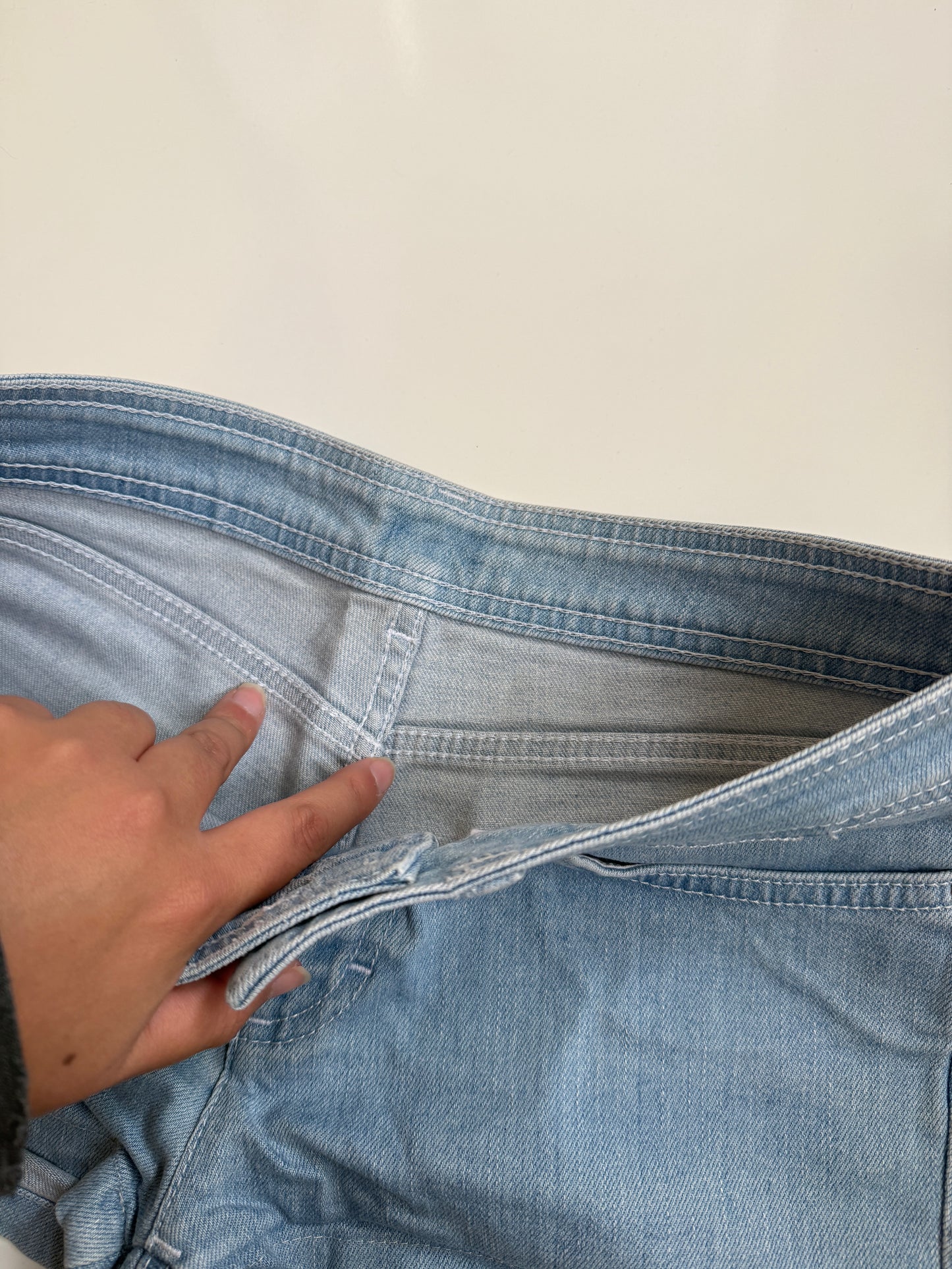 00's Dolce & Gabbana denim micro shorts 6/8