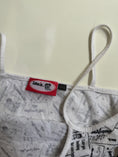 Load image into Gallery viewer, 00's Love Is print cotton cami • Size XS
