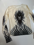 Load image into Gallery viewer, 00's Vive Maria mesh print long sleeve • Size S
