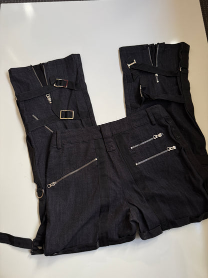 00's Polo Garage wool blend Utility pants • Size 8