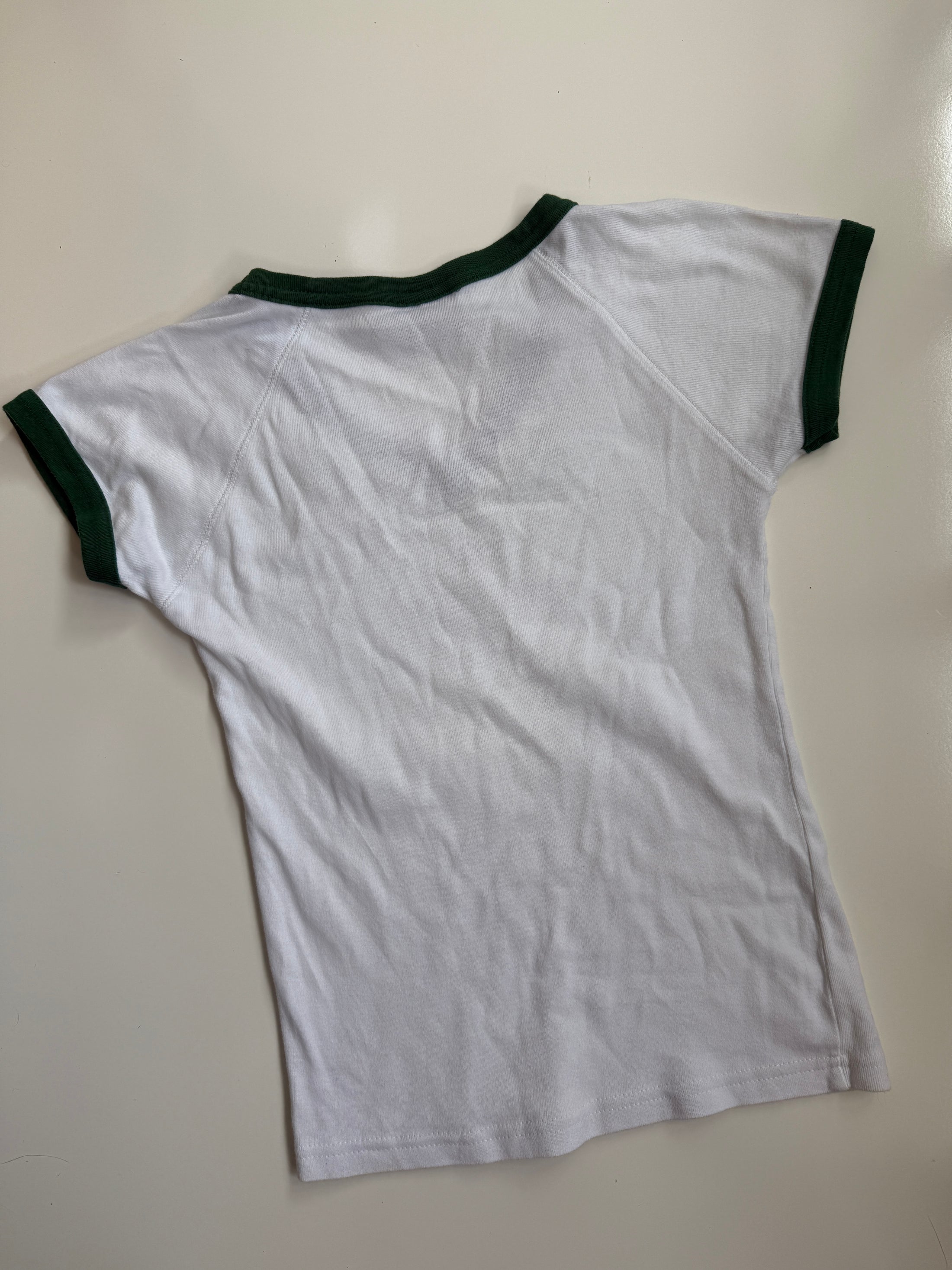 00's Becks cotton baby tee • Size M