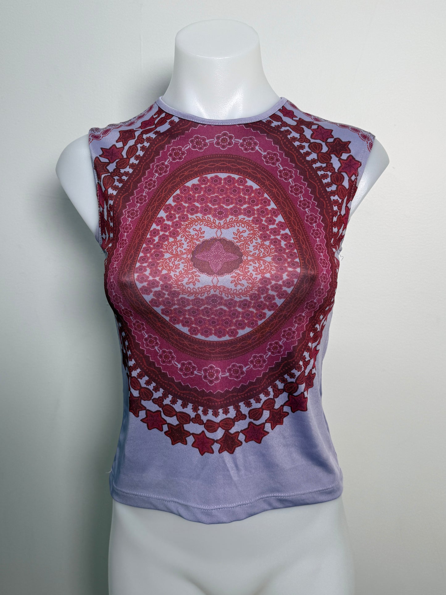 00's Morgan lilac tank top M