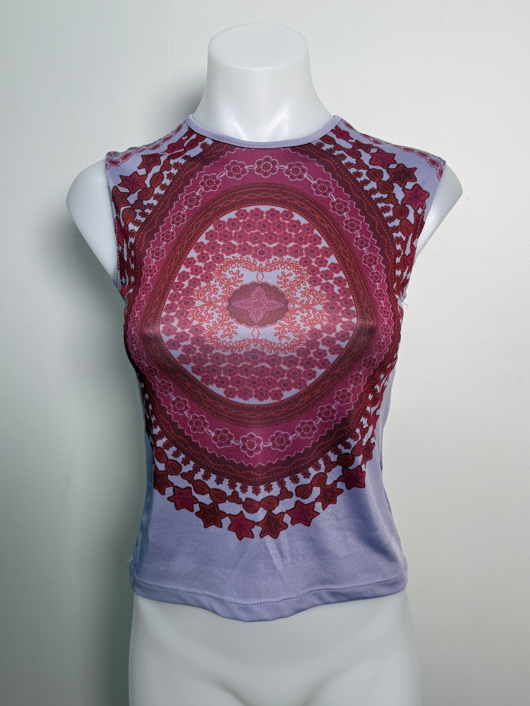 00's Morgan lilac tank top M