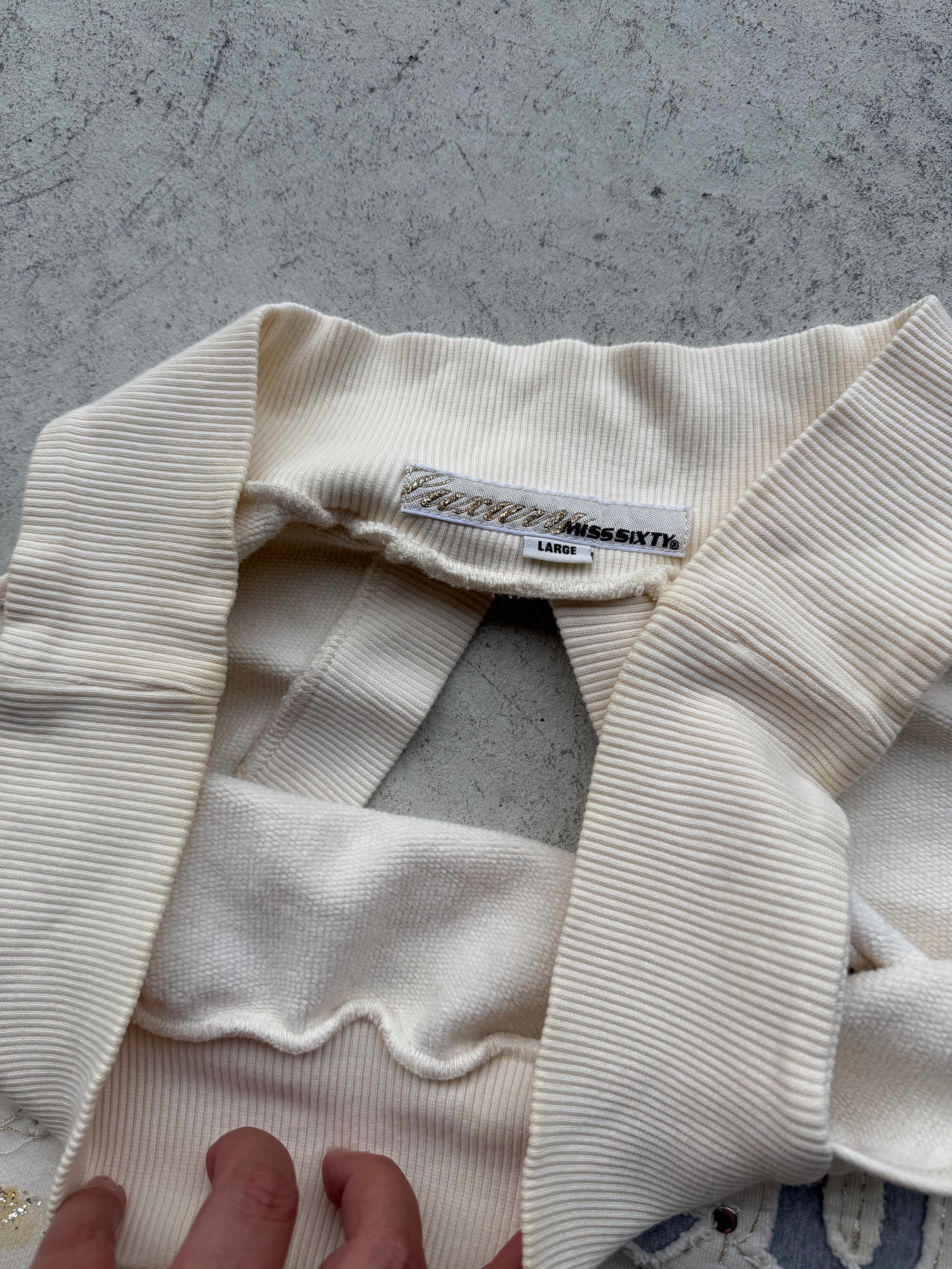 00's Miss Sixty "Hazard" open back top • Size M/L