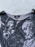 Load image into Gallery viewer, 00’s Mango graphic print top w bling detail • Size S
