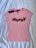 Load image into Gallery viewer, Deadstock 00's Playboy beaded baby tee
