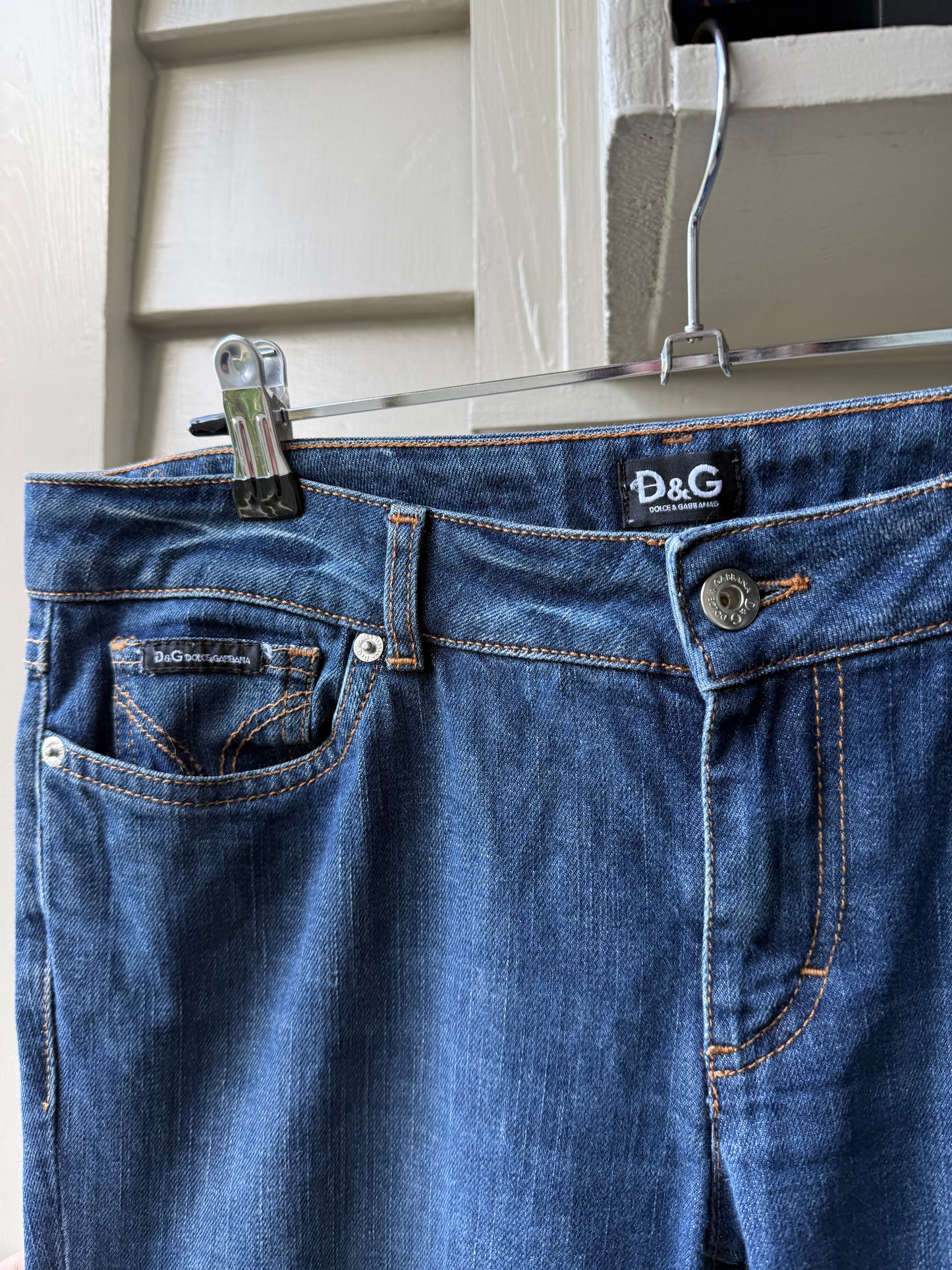 00's Dolce & Gabbana low-rise jeans • Size 10