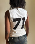 Load image into Gallery viewer, 00's Dolce & Gabbana cotton tank w lace detail • Size M/L
