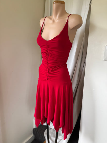 USA 90's/00's Handkerchief hem midi • Size S/M