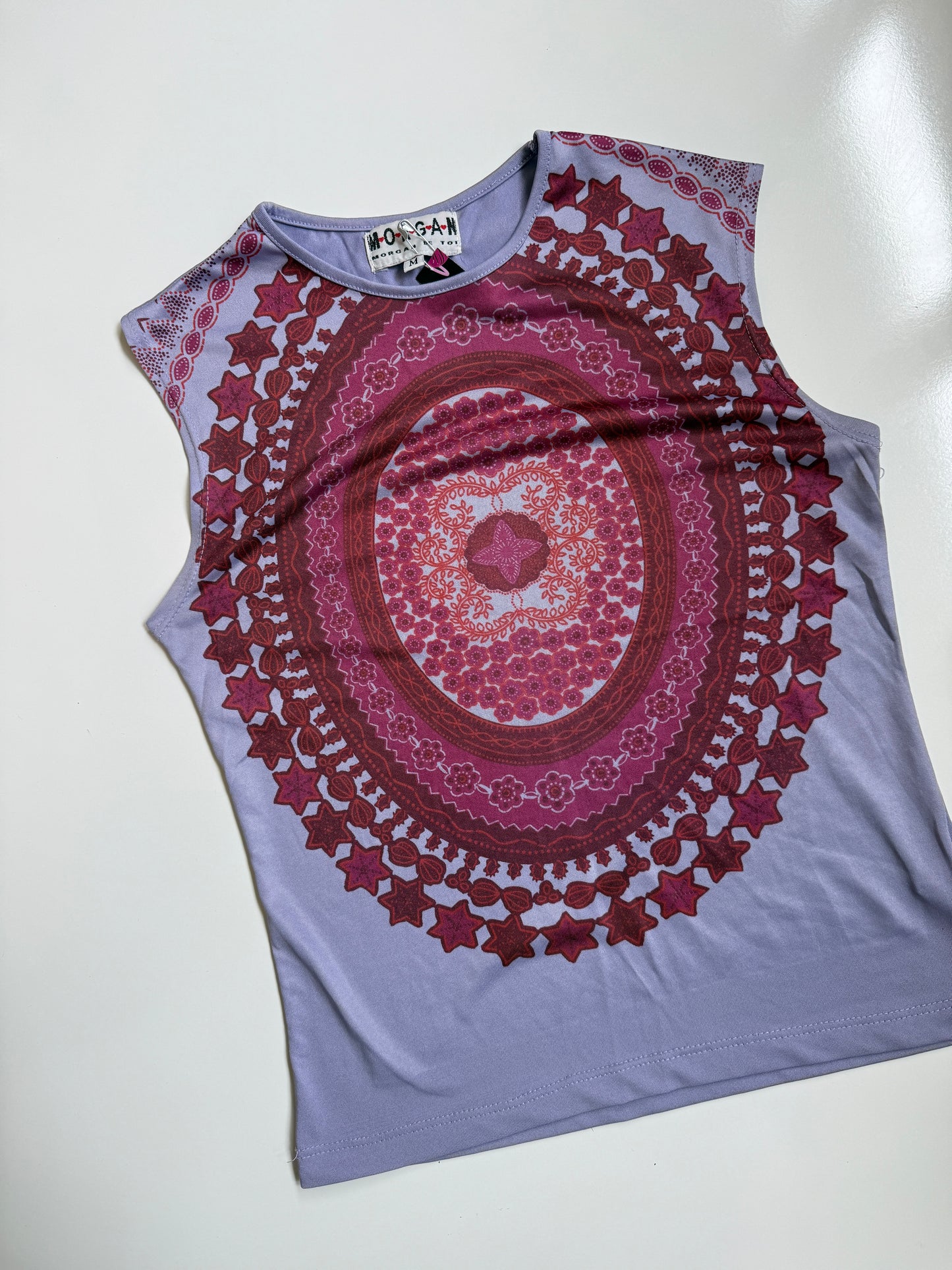 00's Morgan lilac tank top M