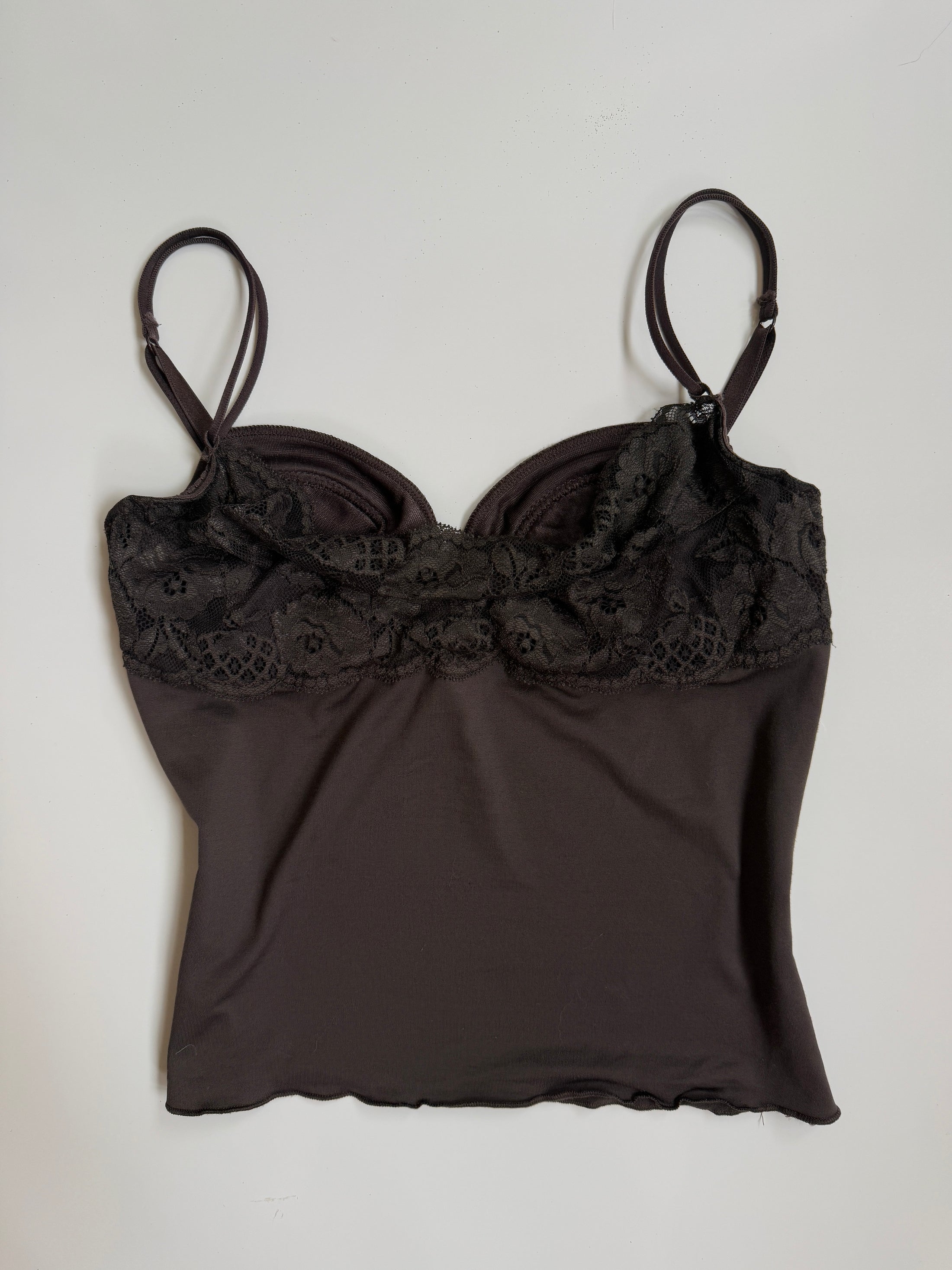 00's Intimissimi choc brown bustier  • Size S