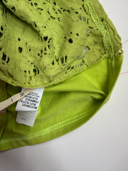 00's Italian green lace cami • Size S/M