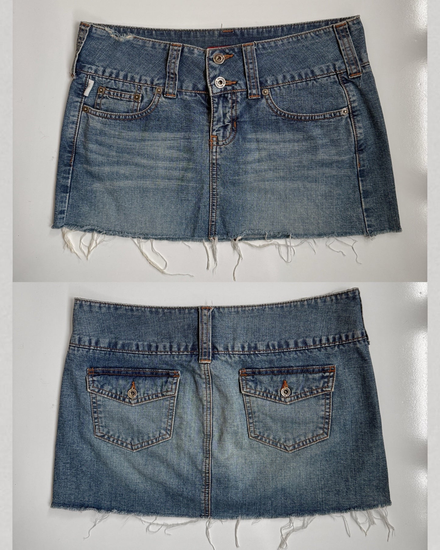 00's Hollister denim mini • Size 10
