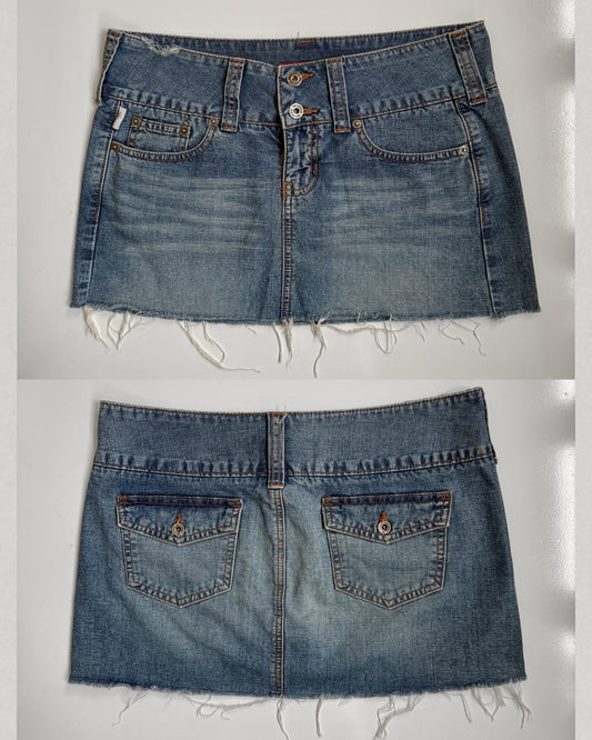 00's Hollister denim mini • Size 10