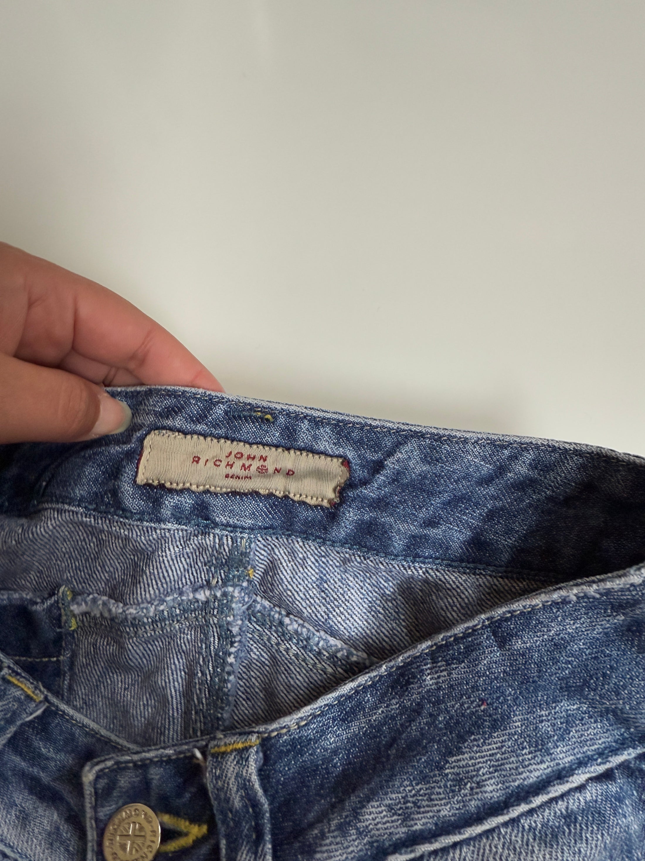 00's Patchwork bootcut jeans *Petite • Size 4-6