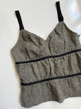 Load image into Gallery viewer, French Tsunoda Paris 00's wool tiered cami • Size S
