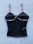 Load image into Gallery viewer, 00's Isabell Kristensen lace mesh cami • Size S
