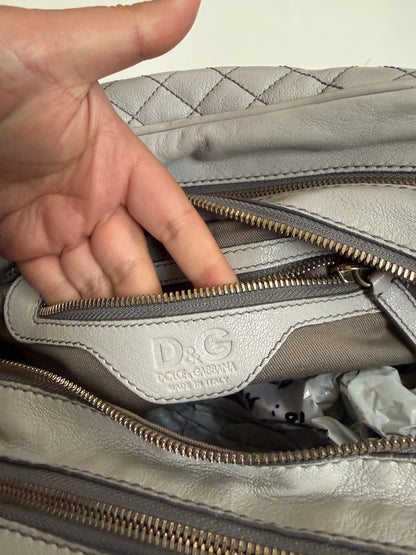 00's Dolce & Gabbana lily glam genuine leather bag