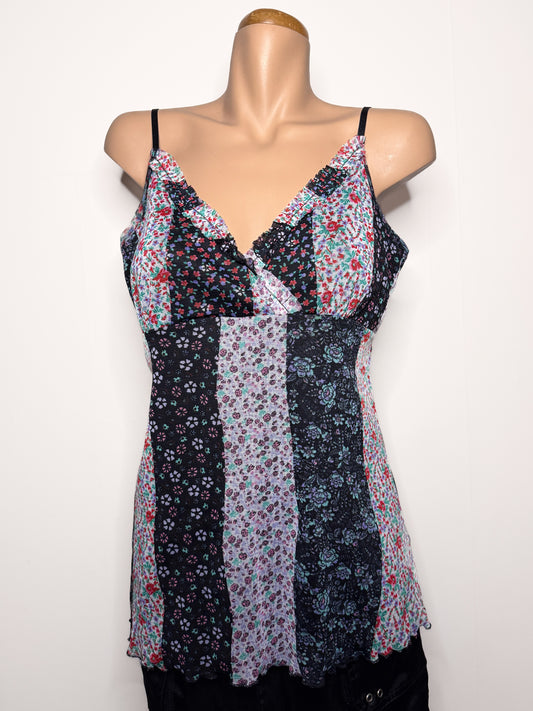 00's Yessica fairy mesh cami • Size 18