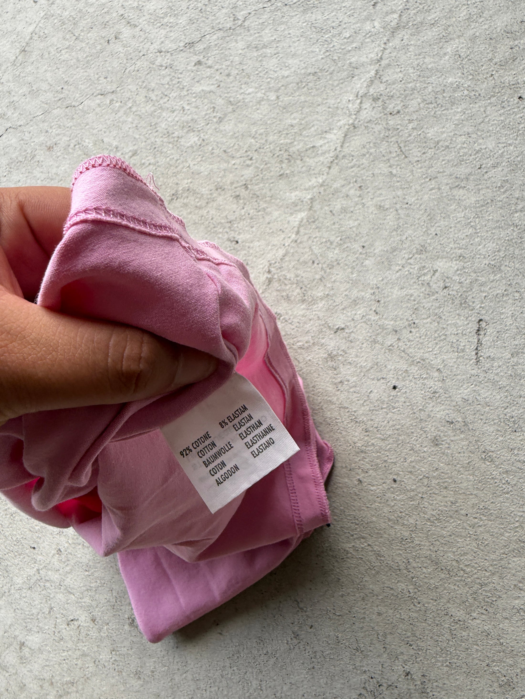 00’s Thirst pink cotton cami • Size M/L