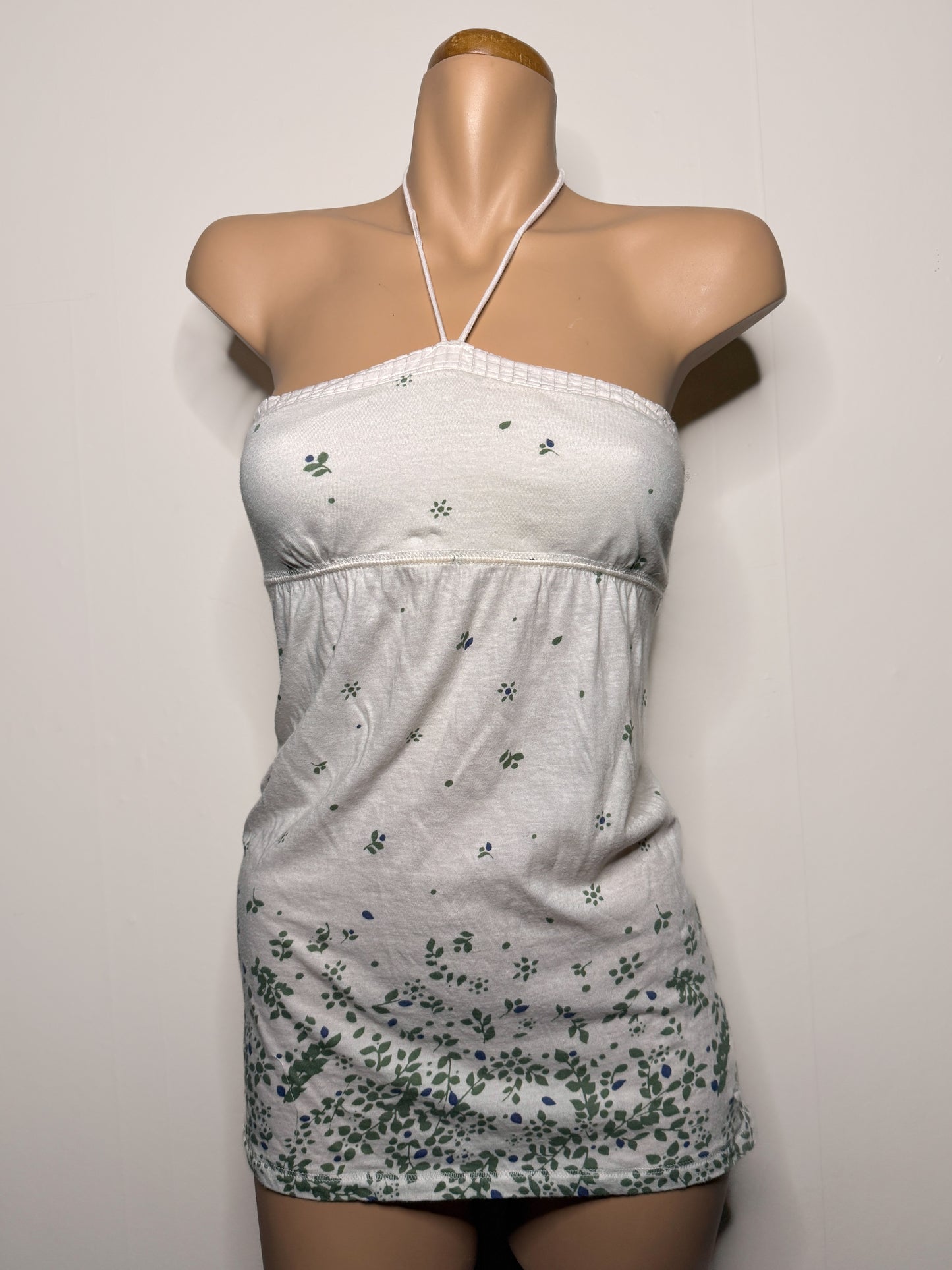00's Abercrombie & Fitch cotton halter • Size S