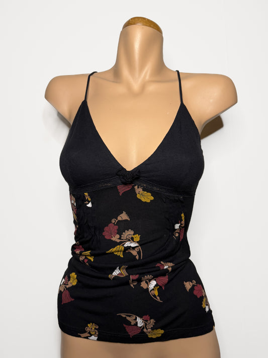 00's Mango pattern cami • Size S